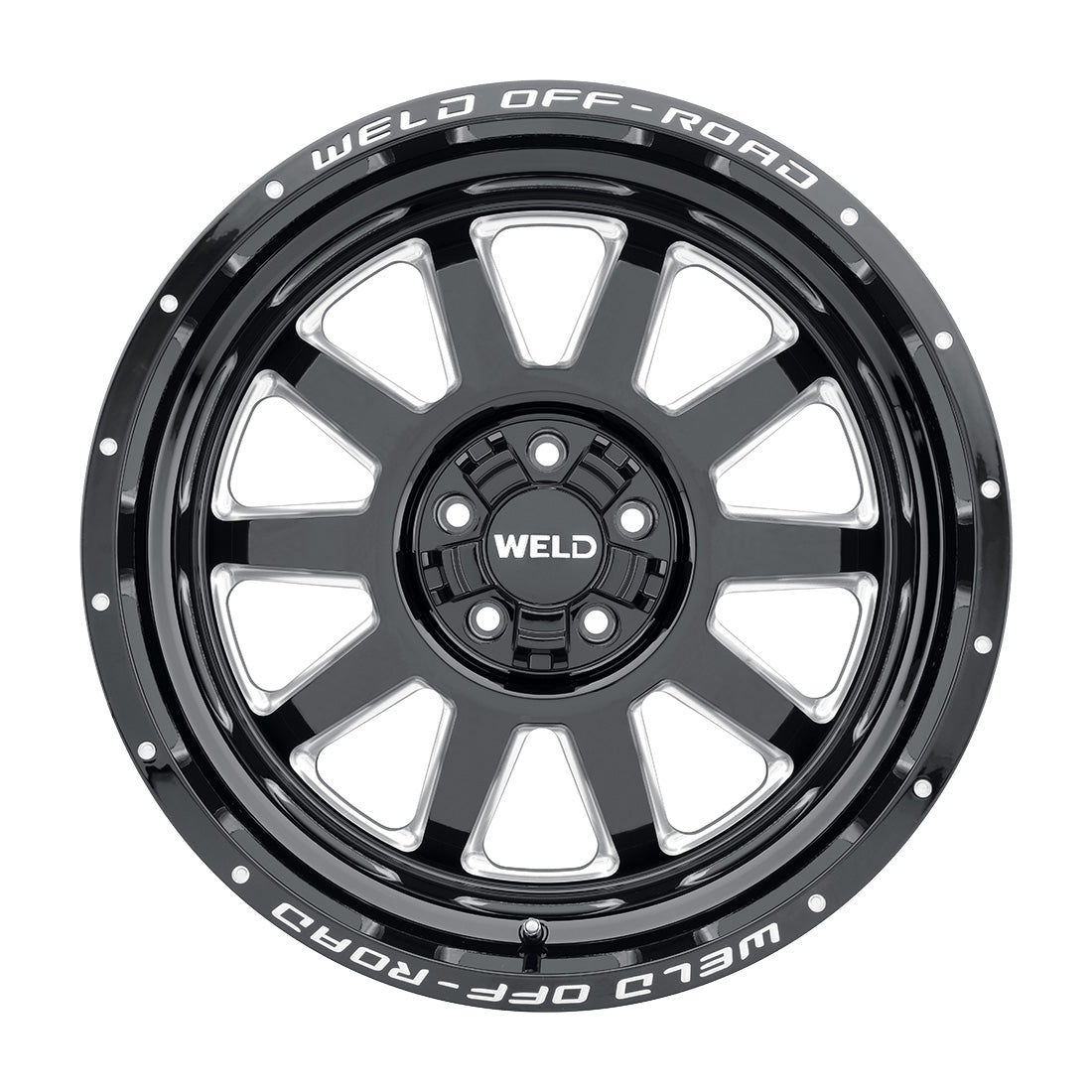 20x9.0 Stealth 5x114.3 5x127 ET20 BS5.75 Gloss BLK MIL 78.1